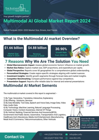 240919_Multimodal AIMultimodal AI Market Report 2024 - Multimodal AI Market Over