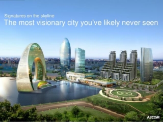 Baku — signatures on the skyline