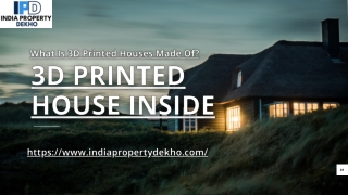 3D Printed Home