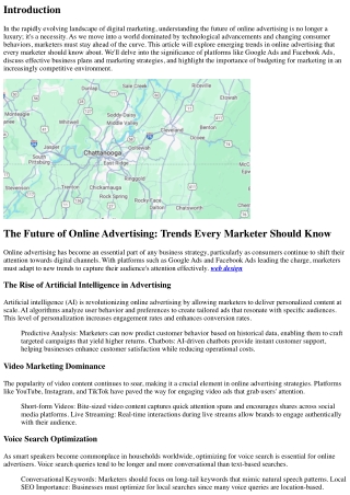 “The Future of Online Advertising: Trends Every Marketer Should Know”