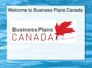 Business Plans Canada