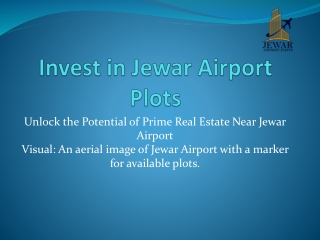 Invest in Jewar Airport Plots