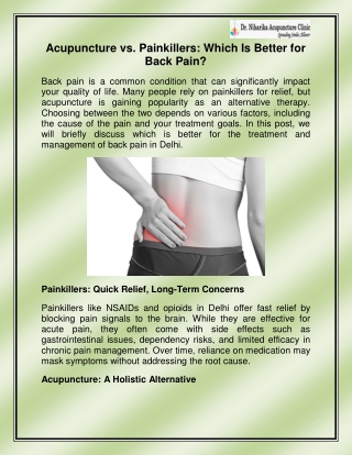 Best doctor for backpain in Delhi