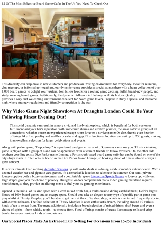 12 Of The Best Board Game Cafes In The Uk You Ought To See