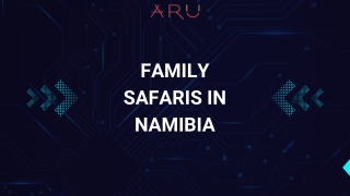 Aru Game Lodges: Your Family’s Gateway to Namibia’s Wonders