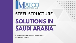 Precise Steel Structure Building in Saudi Arabia