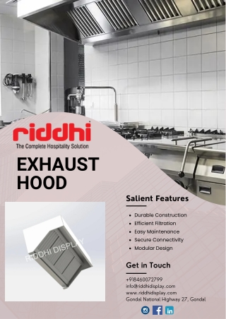 Choosing the Right Kitchen Exhaust Hood for Your Space