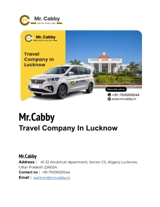 Travel Company In Lucknow
