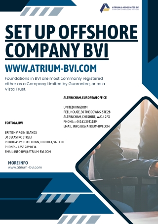 Best Set up offshore Company business formation