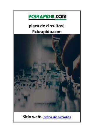 placa de circuitos Pcbrapido.com