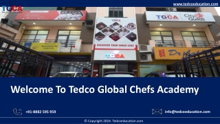 Best Culinary Schools In India-Tedco Global Chefs Academy