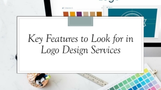 Key Features to Look for in Logo Design Services