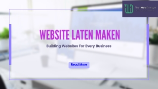 Professionele Website Laten Maken Services – Ontvang Vandaag Uw Op Maat Gemaakte Website