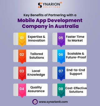 Key Benefits of Partnering with a Mobile App Development Company in Australia