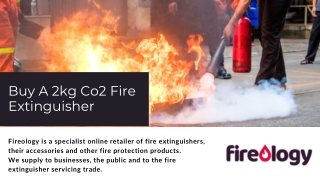 Buy A 2kg Co2 Fire Extinguisher