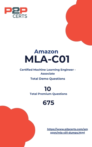 Boost Your Confidence: Free AWS MLA-C01 Practice Questions for 2025 Exam