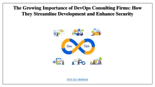 The Growing Importance of DevOps Consulting Firms for Development & Security