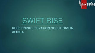 Swift Rise Lift Repair Services Nigeria: Reliable & Expert Lift Maintenance Solu