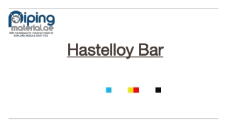 Hastelloy Bar