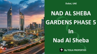 NAD AL SHEBA GARDENS 5 In Nad Al Sheba By Tesla Properties a Real Estate Company