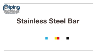 Stainless Steel Bar