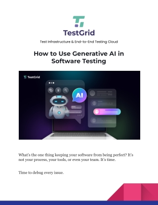 How to Use Generative AI in Software Testing