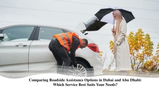 Comparing Roadside Assistance Options in Dubai and Abu Dhabi Which Service Best Suits Your Needs