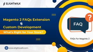 Magento 2 FAQs Extension Custom Development