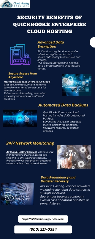 Security Benefits Of QuickBooks Enterprise Cloud Hosting : A2 Cloud Hosting Serv