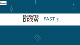 Emirates Draw : MILLIONAIRE ABU DHABI LOTTERY