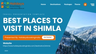 Best Places to Visit in Shimla