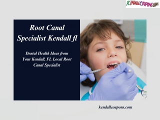 Root Canal Specialist Kendall Fl