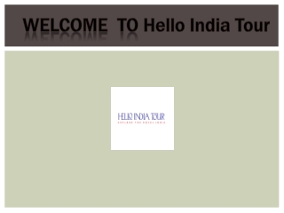 Rajasthan Tour Packages Europe | Hello India Tour