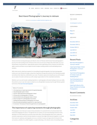 Best Hanoi Photographer’s Journey in vietnam - fernandesphotography.vn