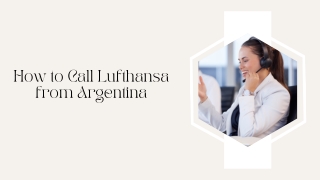 How to Call Lufthansa from Argentina (lufthansa argentina telefono)