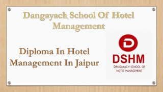 Diploma in hotel management in Jaipur (4)