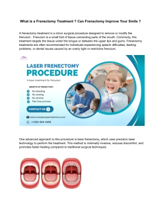 _What is a Frenectomy Treatment _ Can Frenectomy Improve Your Smile _