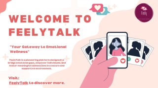 FeelyTalk: Your Safe Space to Share