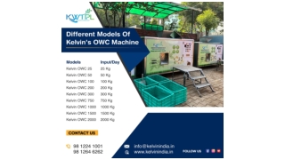 Kelvins Organic Waste Compost Machines( OWC)