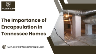 The Importance of Encapsulation in Tennessee Homes