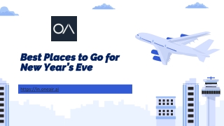 Best Places to Go for New Year’s Eve - in.oneair.ai