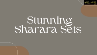 Stunning Sharara Sets