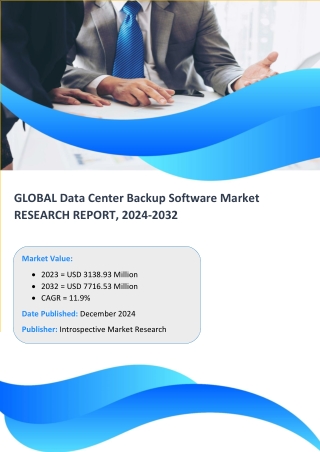 Data Center Backup Software Market