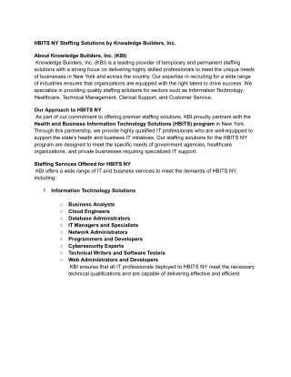 HBITS NY https://www.knowledgebuilders.com/