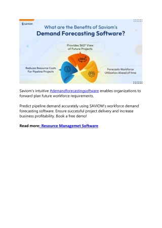 Workforce Demand Forecasting Software