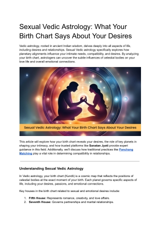Sexual Vedic Astrology_ What Your Birth Chart Says About Your Desires