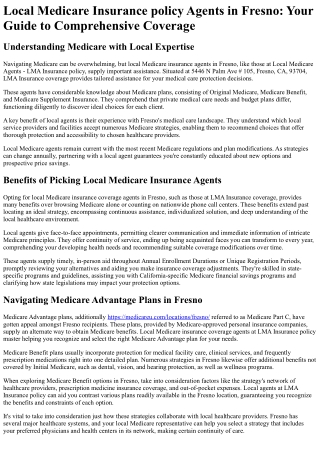 Local Medicare Agents