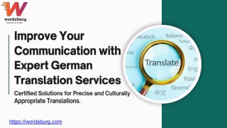 Improve Your Communication with Expert German Translation Services