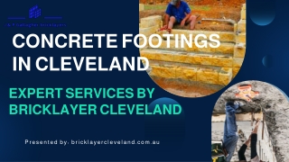 Concrete Footings in Cleveland