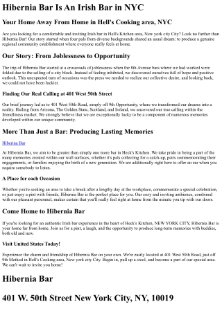 Hibernia Bar
